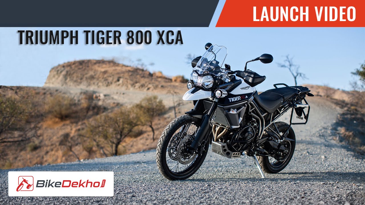 2015 Triumph TIGER 800 XCA | Launch Story | BikeDekho.com