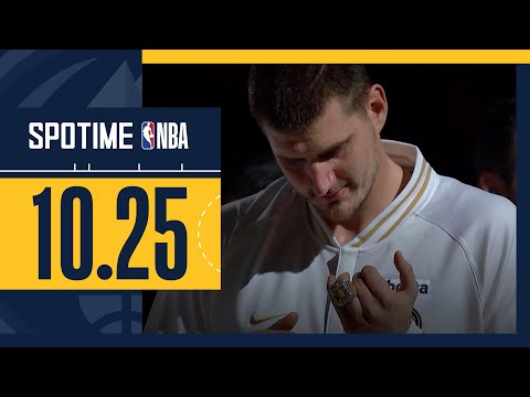 [SPOTIME NBA] 덴버 반지 수여식 & TOP5 (10.25)