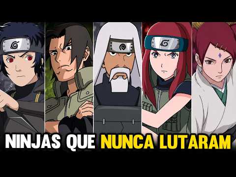 10 NINJAS LENDÁRIOS QUE NUNCA VIMOS LUTAR EM NARUTO