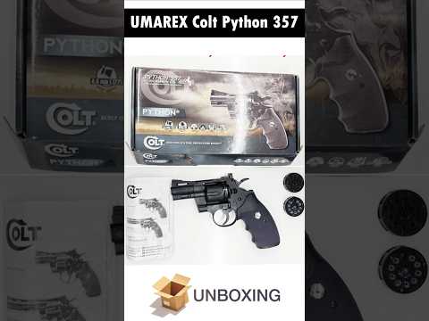 Unboxing Umarex Colt Python, No license required in India #savajoutdoors #shorts #co2 #revolvertoy