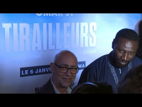 À Dakar, Omar Sy présente le nouveau film Tirailleurs | AFP