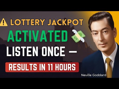 "✅ ⚠️ WARNING!! Listen Once — Lottery Will Manifest in 11 Hour 💸 | Neville Goddard Inspiration"