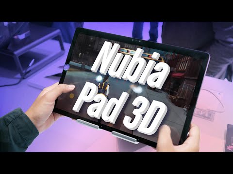 Trên tay ZTE Nubia Pad 3D - không đeo kính vẫn xem phim, chơi game 3D | MWC23
