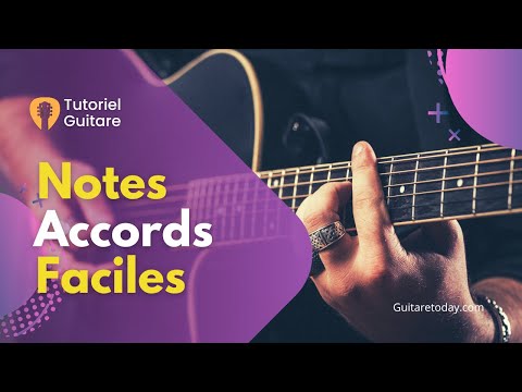 Astuce facile pour apprendre notes et accords à la guitare