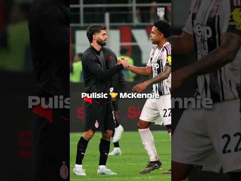 A Special Bond Between Christian Pulisic & Weston McKennie 🤝