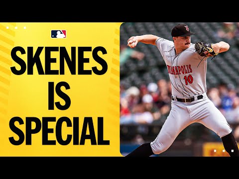 Paul Skenes is DEALING in Triple-A!