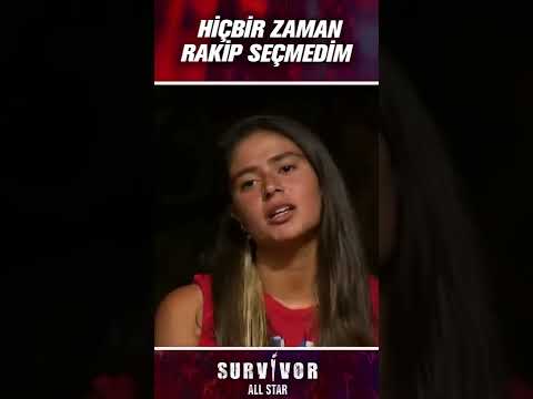 Hiçbir Zaman Rakip Seçmedim #shorts #survivorallstar #survivor2022