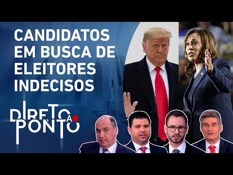 Comentaristas debatem expectativas para campanhas até dia da votação nos EUA | DIRETO AO PONTO