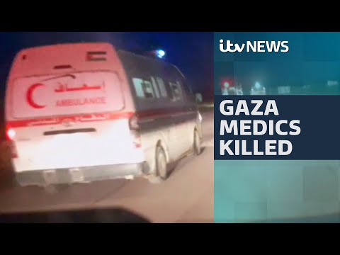 Red Crescent demands 'independent investigation' after 15 aid workers killed in Gaza | ITV News