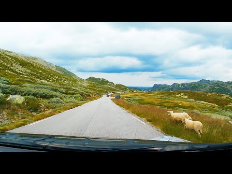 Moody Norway Driving Tour Of Gaustad Mountain - Norway Driving Tour