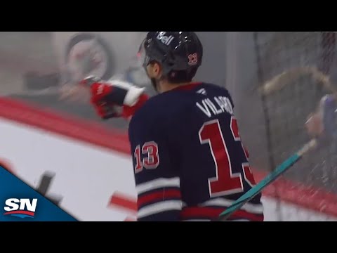 Jets Kyle Connor Threads Perfect Pass To Gabriel Vilardi For Goal On Fast Break