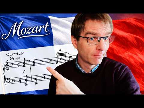 Mozart is AMAZING in French!