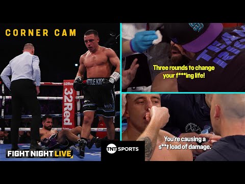 “THAT’S NOT MY BLOOD IS IT?” 🩸 BEST Corner Cam moments from Nick Ball vs Ronny Rios 🥊