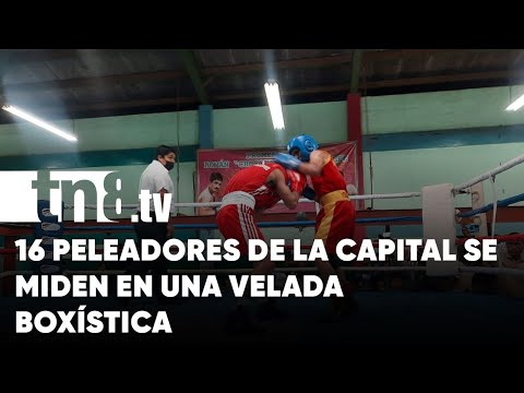 Realizan velada boxística en el gimnasio Roger Deshon, Managua - Nicaragua