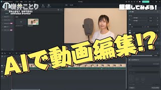 【AI時短】動画編集ソフトWondershare「Filmora13」紹介【Win/Mac版】