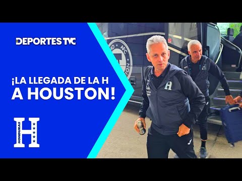 La Selección de Honduras llegó a Houston para enfrentar en duelo de preparación a El Salvador