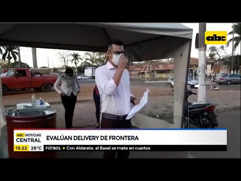 Comerciantes evalúan delivery de frontera