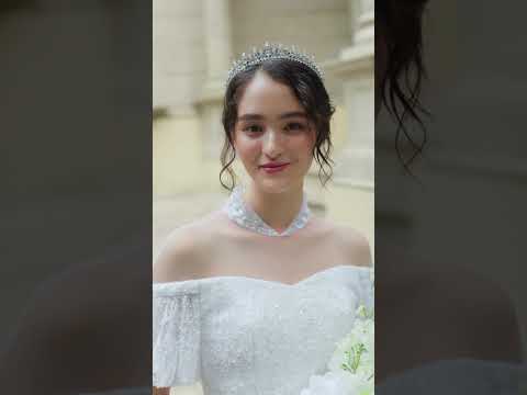 【キャメロットヒルズ】・・・2025コレクション RV-101② ショートver./ヴィヴィアンブライズ(埼玉結婚式場) #wedding #結婚式場 #結婚#ドレス