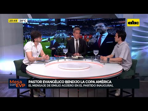 El pastor Emilio Agüero bendijo inauguración de la Copa América: ¿Qué dice el reglamento de la FIFA?