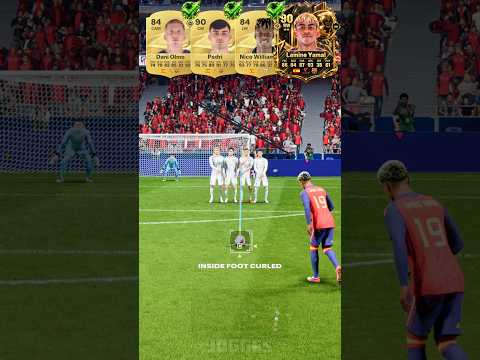 That's how Spain vs Czechia will end 🔥😲 Freekick Challenge #eafc27 #fc27 #shorts
