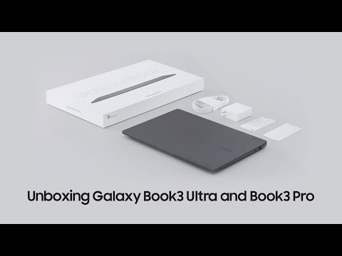 Galaxy Book3 Ultra | Pro: Official Unboxing | Samsung