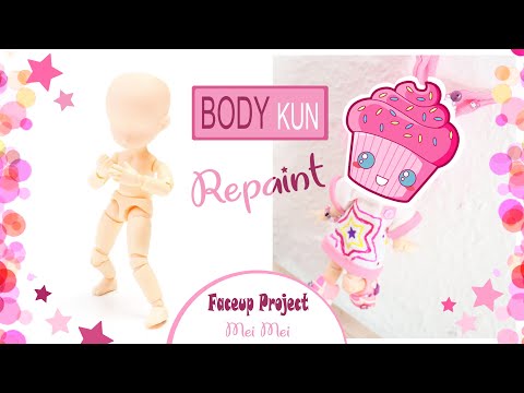 Mei Mei - {Body-Kun Repaint} - SHF Paintings Sketch Doll