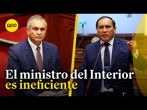 Ministro del Interior debió ser destituido, afirma Flavio Cruz