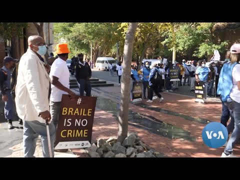 🔵South Africa’s Blind Take On Law Blocking Braille Books