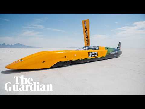 British driver sets new land speed record for hydrogen-powered car