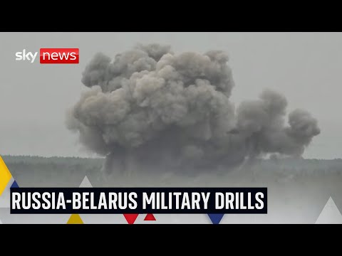 Russia and Belarus hold joint military exercise