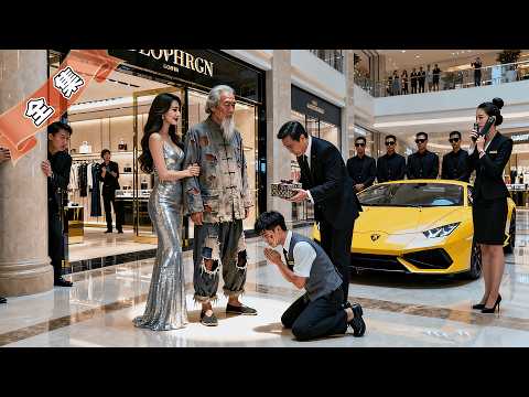 商界大佬隱藏身份考察未來女婿，竟被女婿和情人當眾逼下跪，下秒得知這個掌控半個亞洲的商界帝王竟是未來岳父...後悔跪地自扇巴掌求原諒！