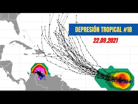 Depresión Tropical 18 y futuro huracán Sam