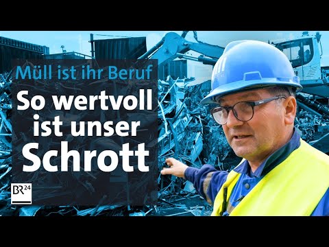 Müll ist ihr Beruf: Ein Tag auf dem Schrottplatz | Die Story | Kontrovers | BR24