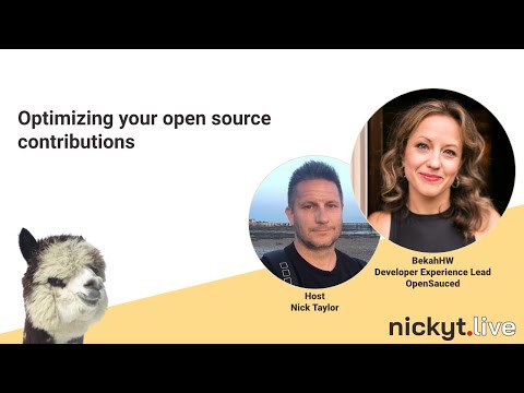 Optimizing your open source contributions with BekahHW
