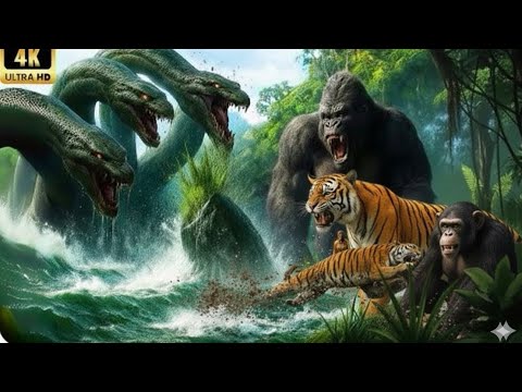 adventure of Kong vs tiger #film #video #kantara #wildlife  ​#free movies  @MrBeast @shfa2 