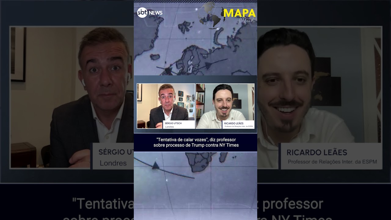Tentativa de calar vozes diz professor sobre ação de Trump contra The New York Times | Mapa Mundi