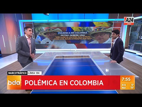 Colombia: Gustavo Petro propone reconciliarse con narcotraficantes