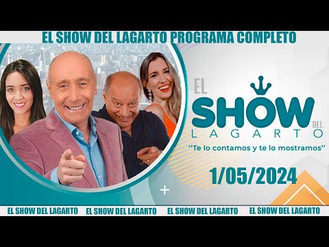 El Show del Lagarto en directo 1 de mayo de 2024