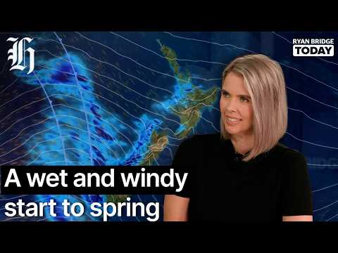 Weather outlook: A wet and <strong>windy</strong> start to spring | Ryan Bridge TODAY