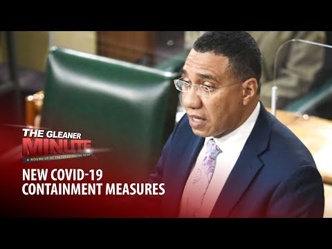 THE GLEANER MINUTE: COVID curfew | Hospitals low on space | Schools remain open | Guilty plea