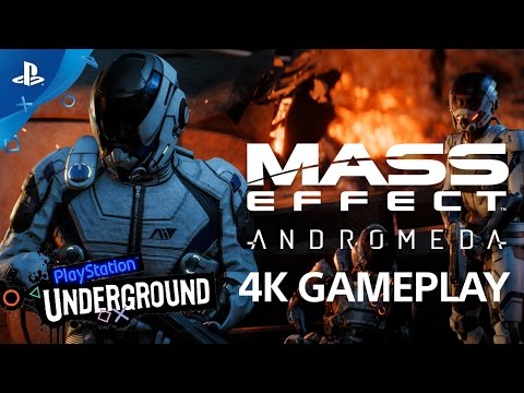 Mass Effect Andromeda - 4K Gameplay | PS Underground