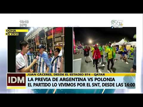 La previa de Polonia vs Argentina