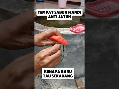 Tempat sabun anti jatuh #idekreatif