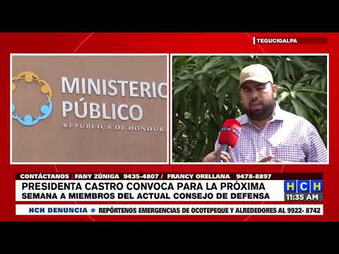La presidenta Castro convocará al Consejo de Defensa, pero con la Ley de JOH: Jefe Bancada LIBRE