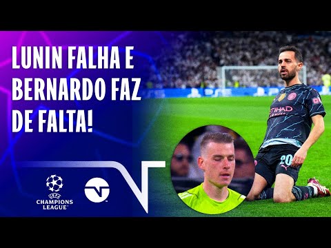 BERNARDO SILVA MARCA PARA O CITY NO PRIMEIRO MINUTO COM FALHA DO GOLEIRO DO REAL!