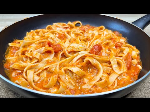 Pasta incredibilmente deliziosa! La cena è pronta in pochi minuti! 2 ricette facili e veloci!