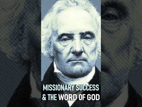 Missionary Success & The Word Of God - Thomas Chalmers #shorts #bible #presbyterian #TheGospel