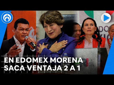 Morena aventaja dos a uno rumbo a las elecciones en el Estado de México