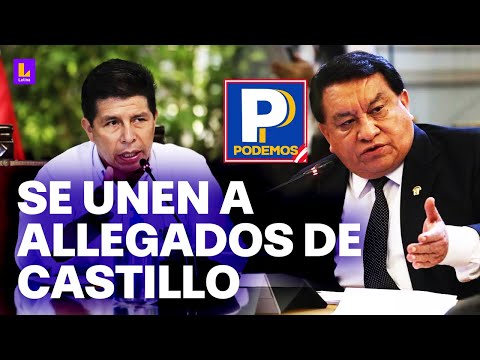 Alianza Podemos Perú y allegados de Castillo: Los partidos políticos se mueven por dónde hay votos