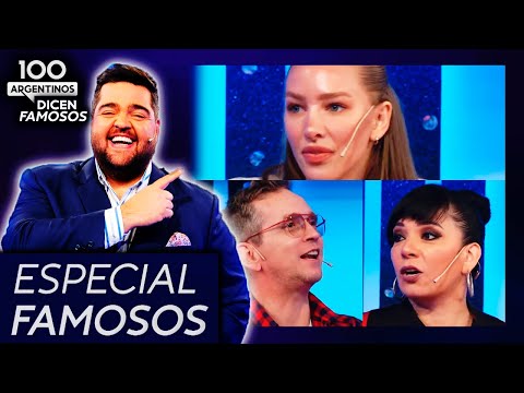 100 argentinos dicen -Especial Famosos-Programa 30/09/22 -LISSA VERA, DIEGO REINHOLD Y BELEN POUCHAN